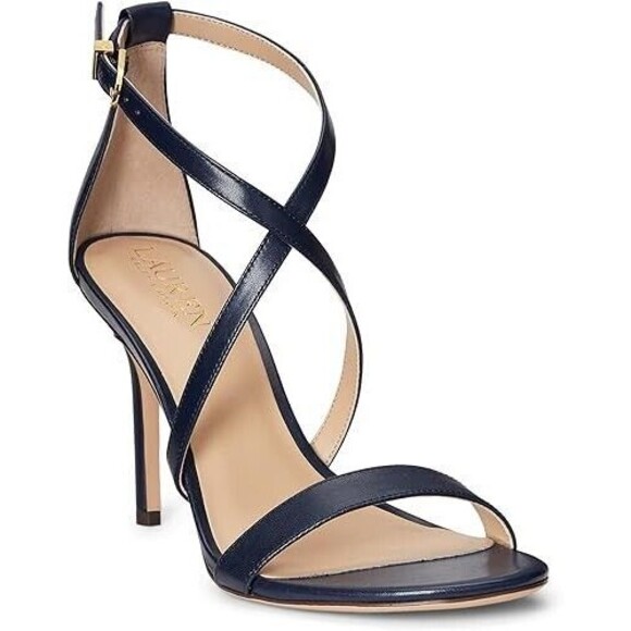 Lauren Ralph Lauren Shoes - Lauren Ralph Lauren Women's Gabriele Crisscross Dress Sandals, French Navy, 10M